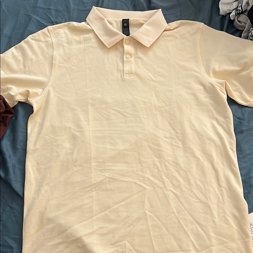 Lululemon Pique Polo Shirt Classic Design